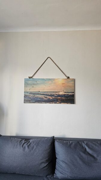 Personalizēts foto uz koka dēļa (60x40 cm) BEZMAKSAS Omniva piegāde uz pakomātu!